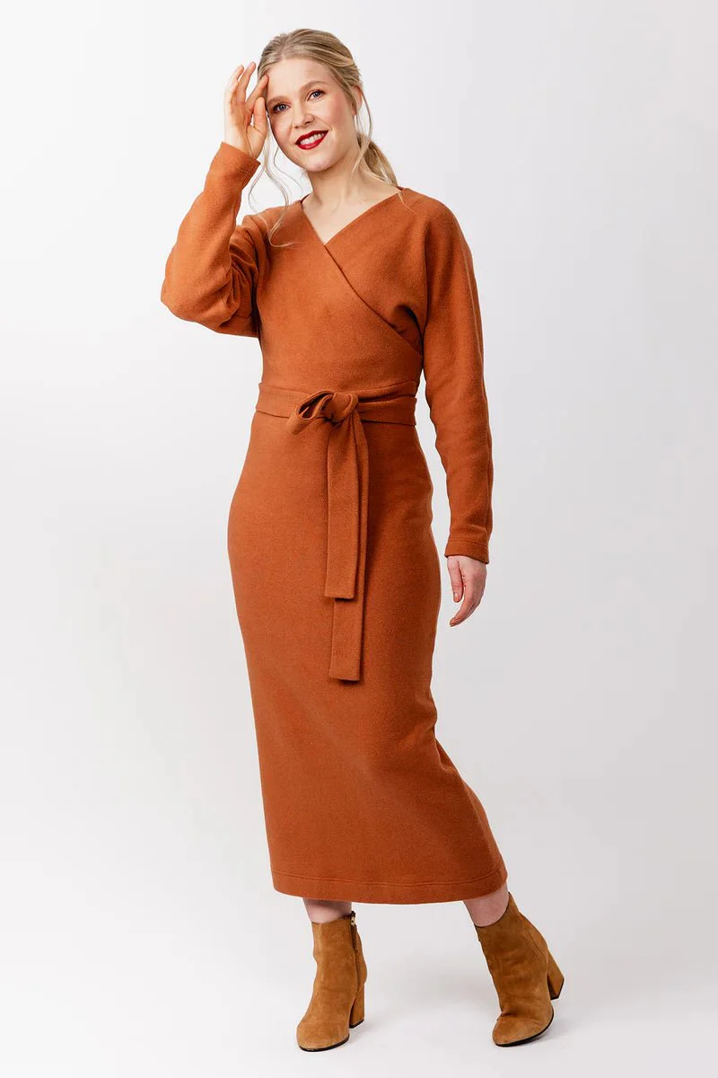 Kajo Batwing Wrap Sweater & Dress - Named Clothing - Sewing Pattern - Image 2