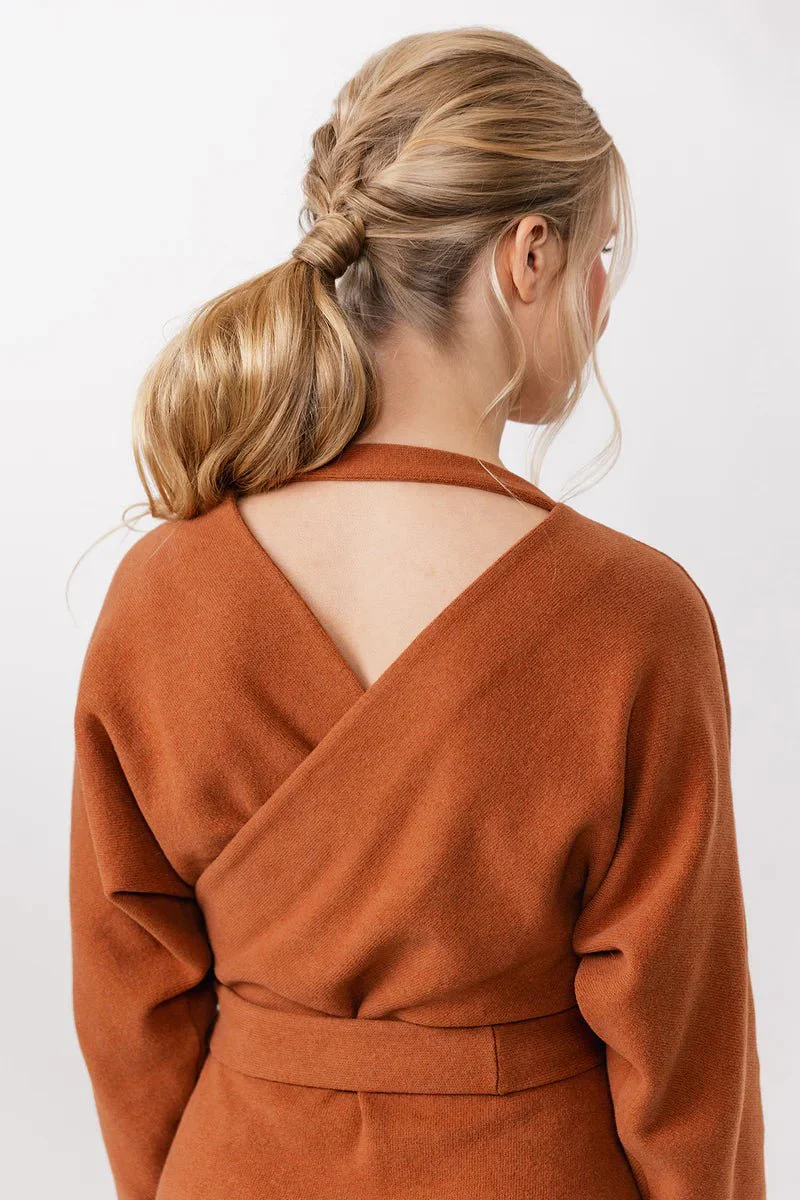 Kajo Batwing Wrap Sweater & Dress - Named Clothing - Sewing Pattern - Image 4