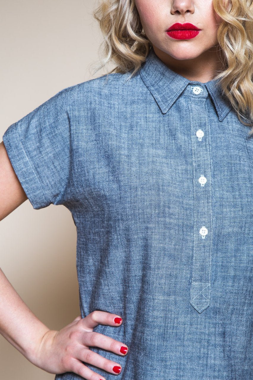 Kalle Shirt & Shirtdress Pattern - Closet Core Patterns - Image 12