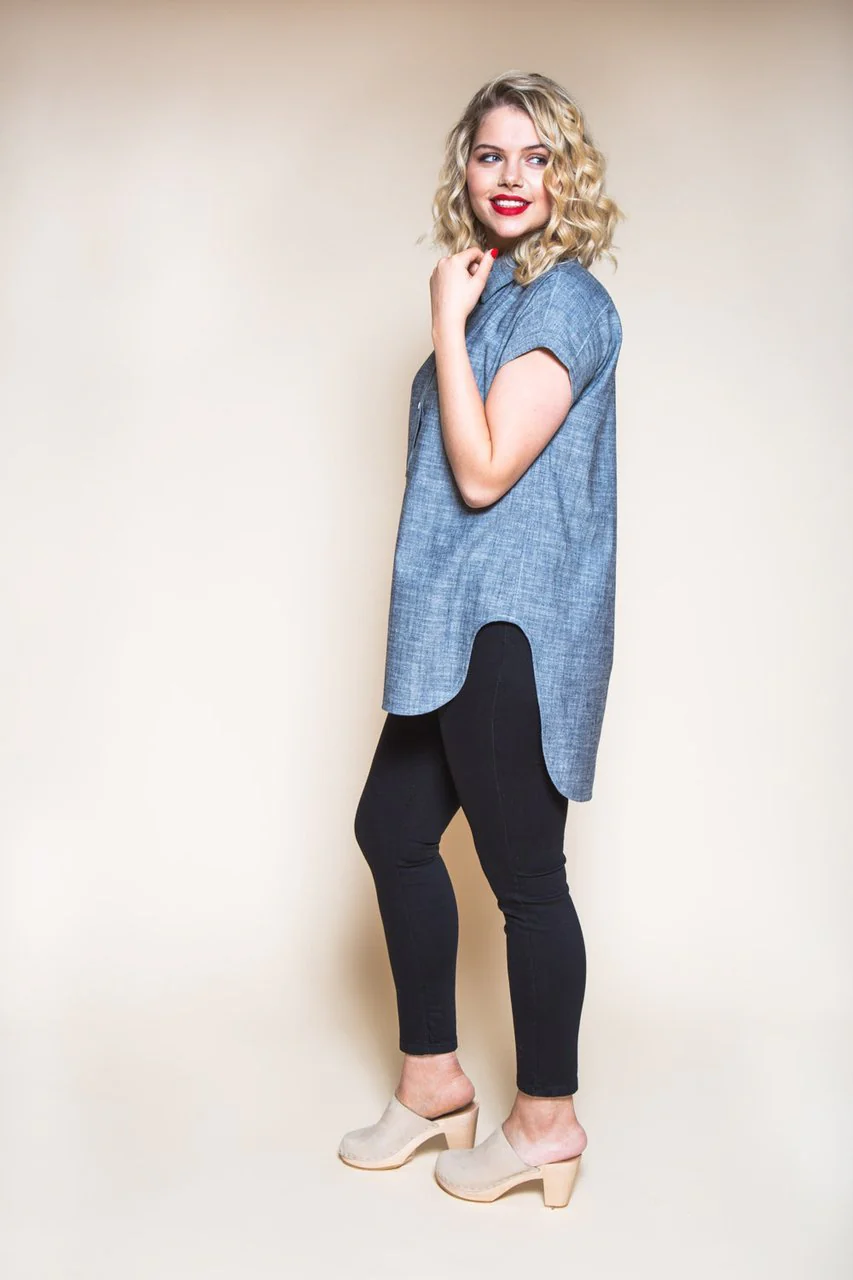 Kalle Shirt & Shirtdress Pattern - Closet Core Patterns - Image 15