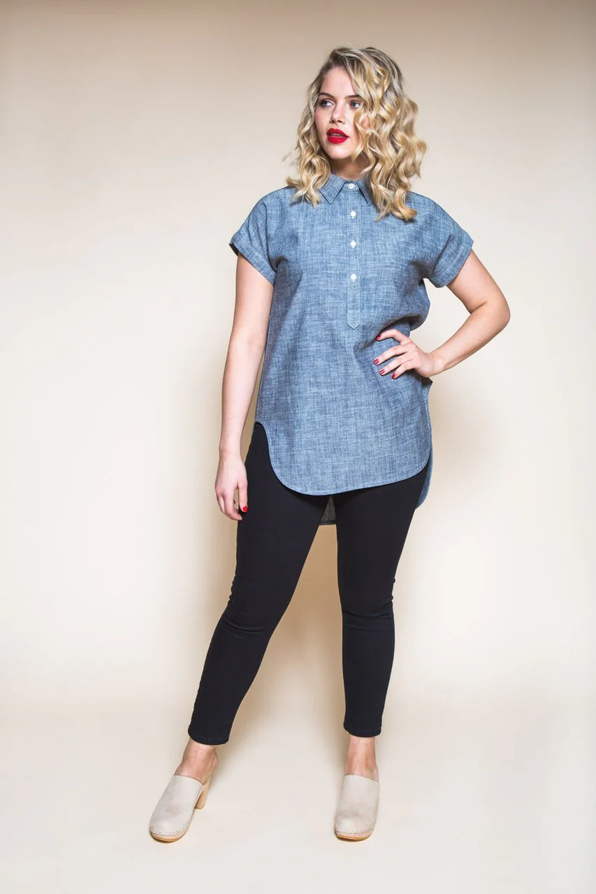 Kalle Shirt & Shirtdress Pattern - Closet Core Patterns - Image 16