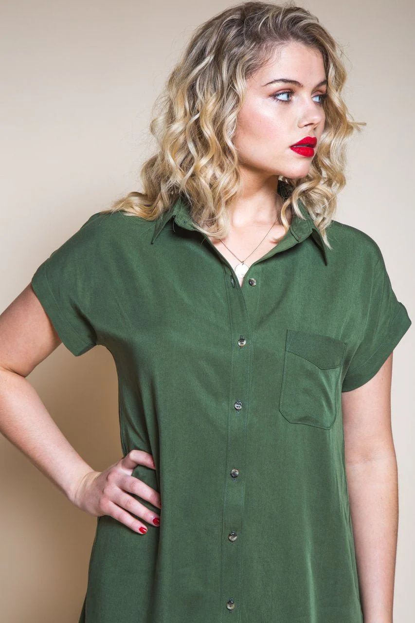 Kalle Shirt & Shirtdress Pattern - Closet Core Patterns - Image 5