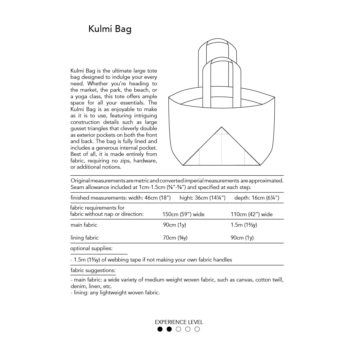 Kulmi Bag Sewing Pattern - Dhurata Davies - Image 8