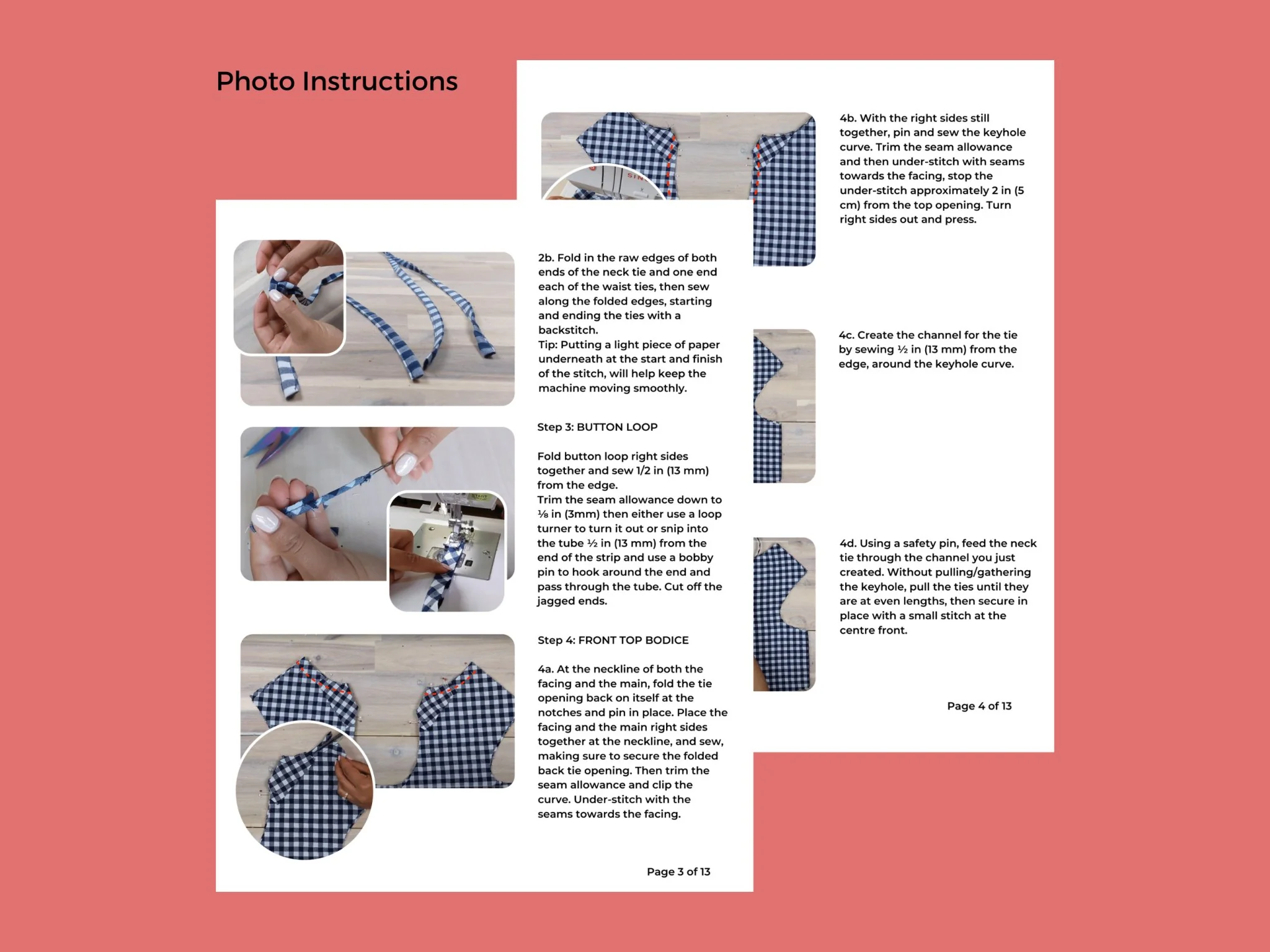 Lark Frock PDF Pattern - Lydia Naomi - Image 16