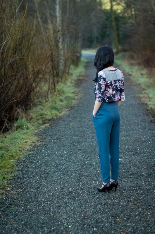 Lazo Trousers Womens PDF Sewing Pattern - Thread Theory - Image 11