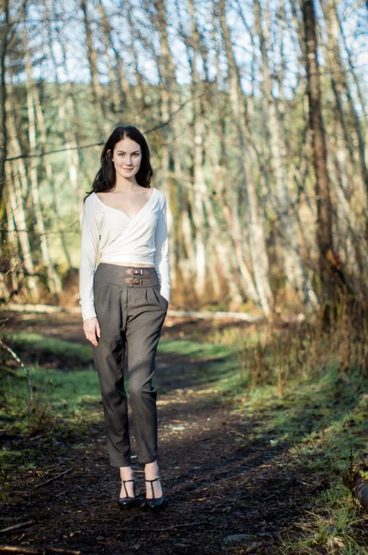Lazo Trousers Womens PDF Sewing Pattern - Thread Theory - Image 17