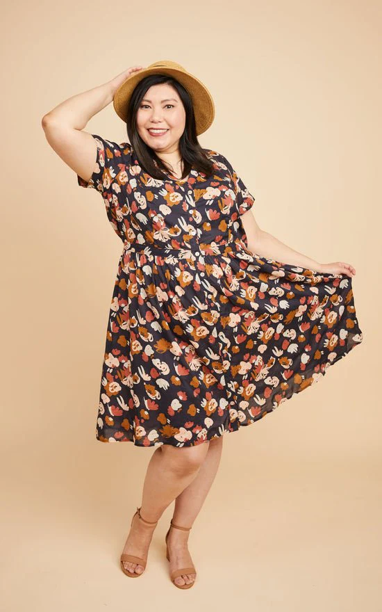Lenox Shirtdress Paper Pattern - Cashmerette - Image 2