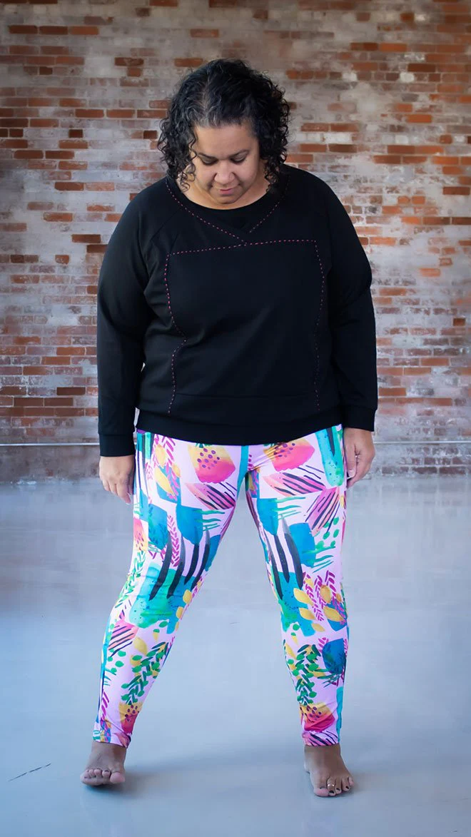 Limestone Leggings & Top Paper Pattern - Sew Liberated - Image 22