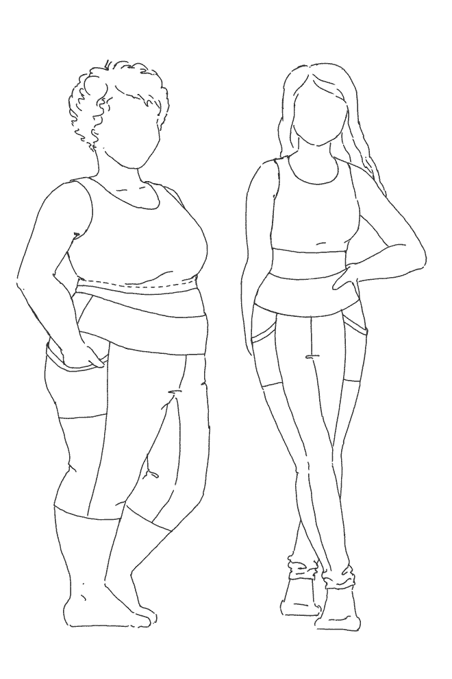 Limestone Leggings & Top Paper Pattern - Sew Liberated - Image 4