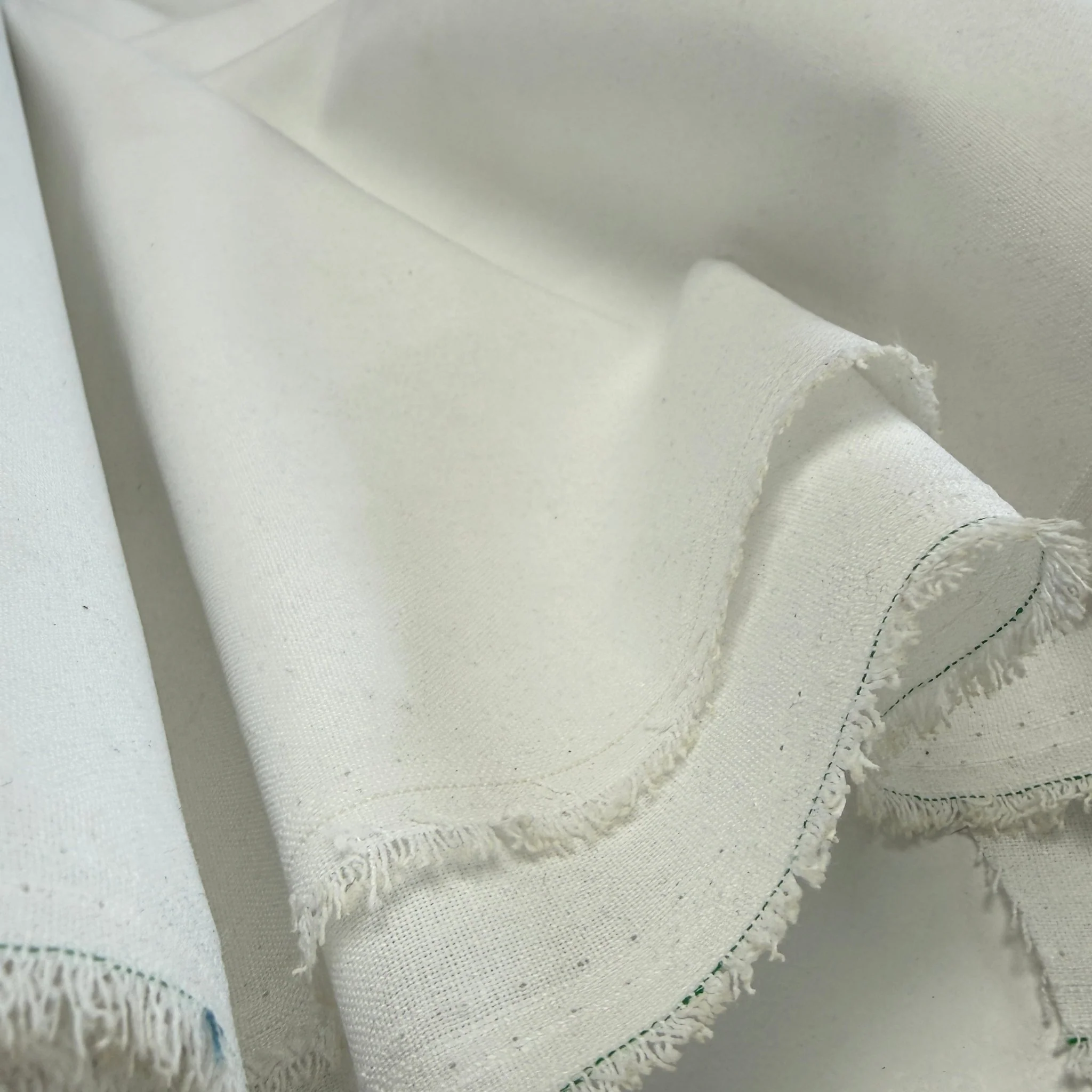 Linen + Viscose + Poly Mix - Snow White