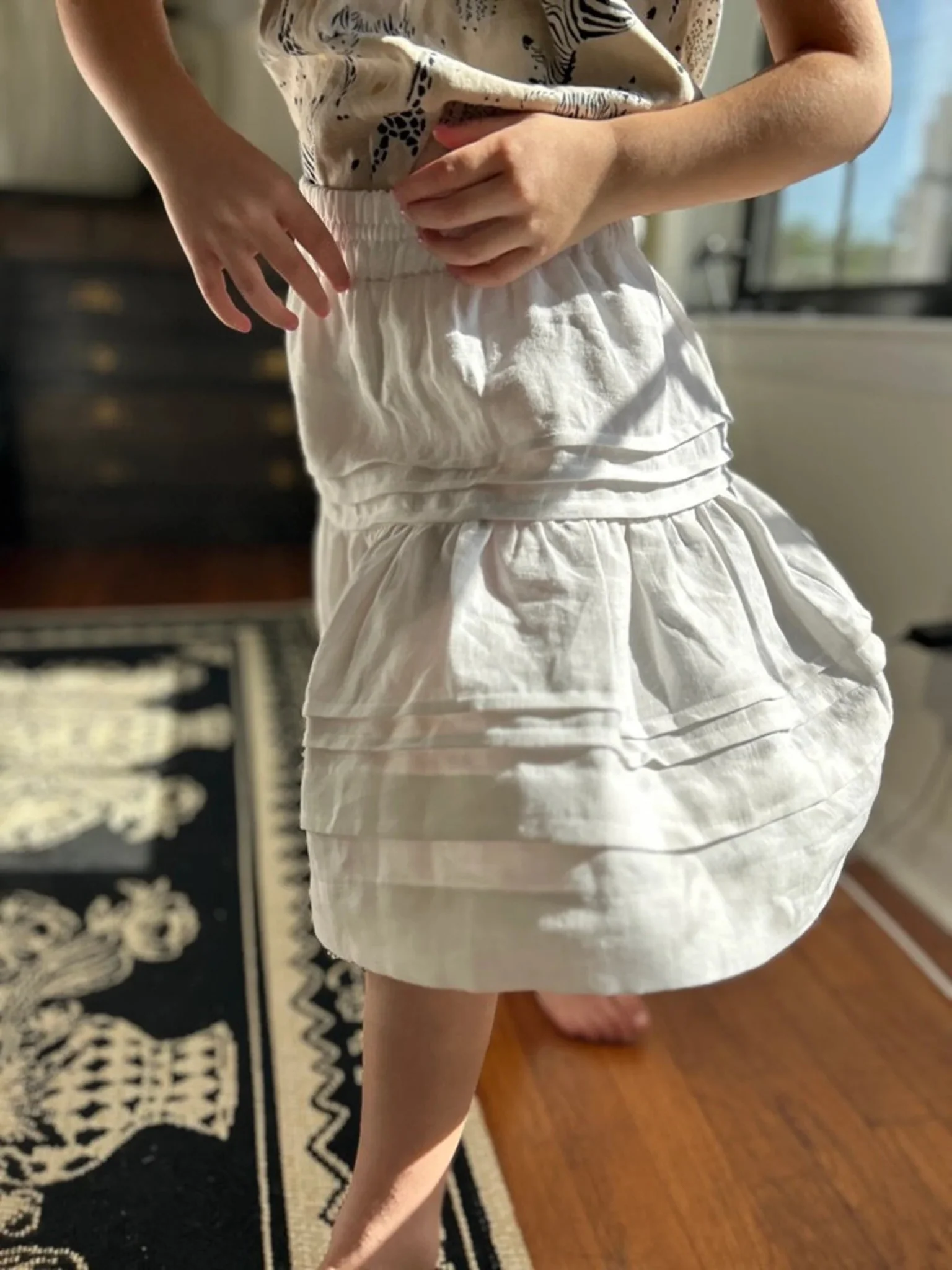 LITTLE ZAMORA Kids Midi Skirt PDF Sewing Pattern - Madswick - Image 5