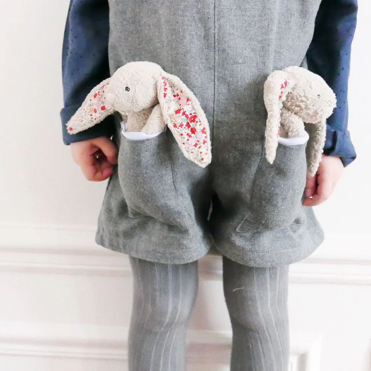 London Overalls or Dress Sewing Pattern - Baby 6M/4Y - Ikatee - Image 4