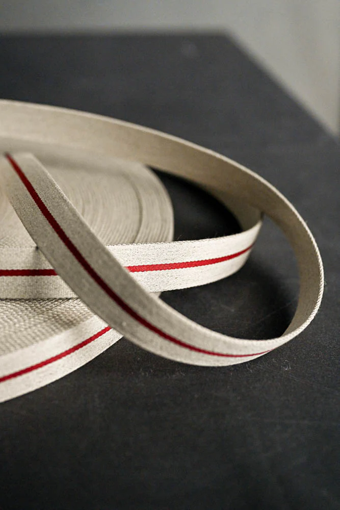 Long Road 30mm Webbing (Assorted Colours) - European Import - Merchant & Mills (Per Meter) - Image 3