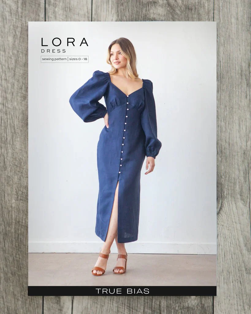 Lora Dress Sewing Pattern - True Bias - Image 29