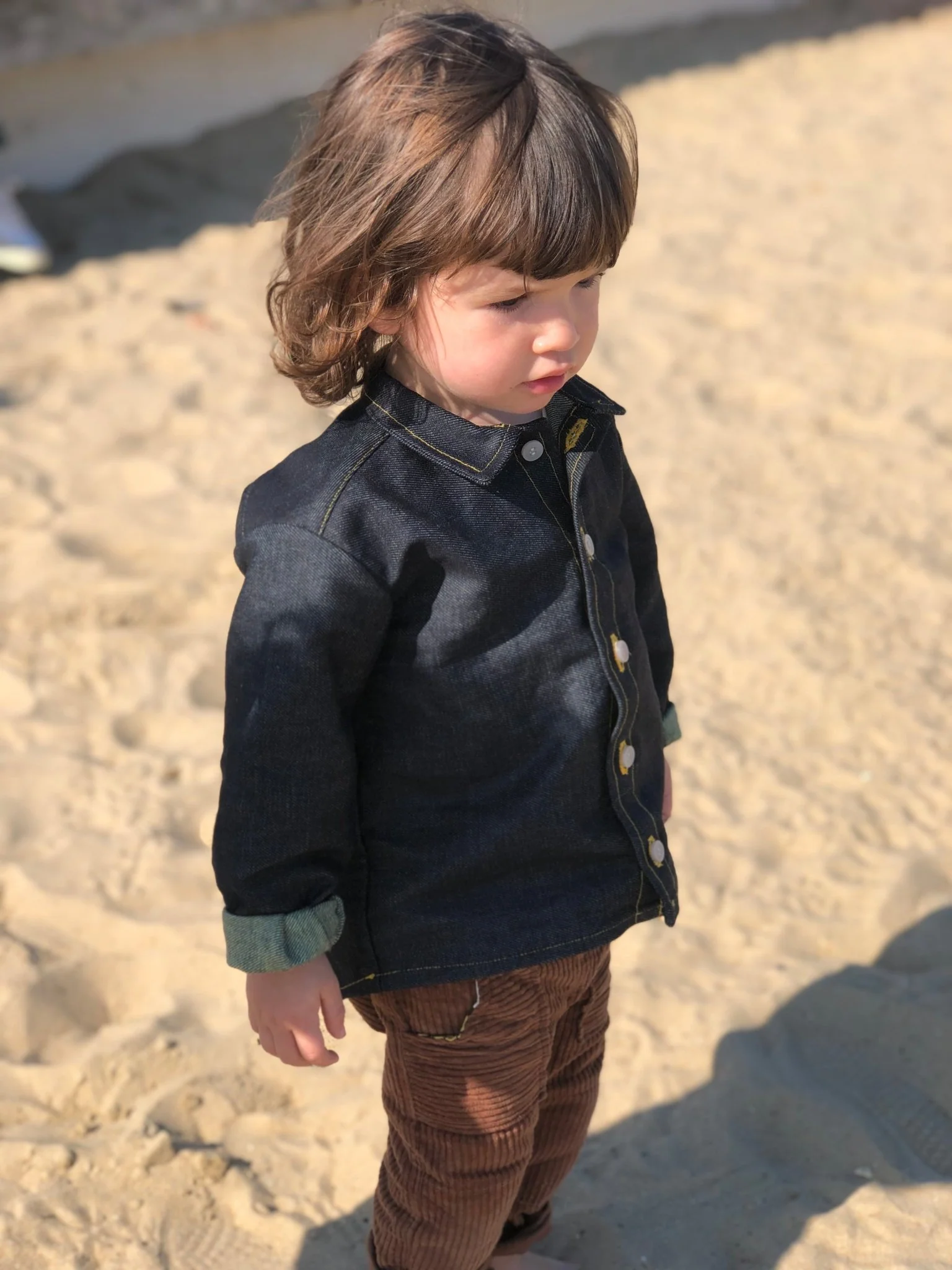 Lou Unisex Kids Shirt (18mo-12yrs) PDF Sewing Pattern - Atelier Mimito - Image 13