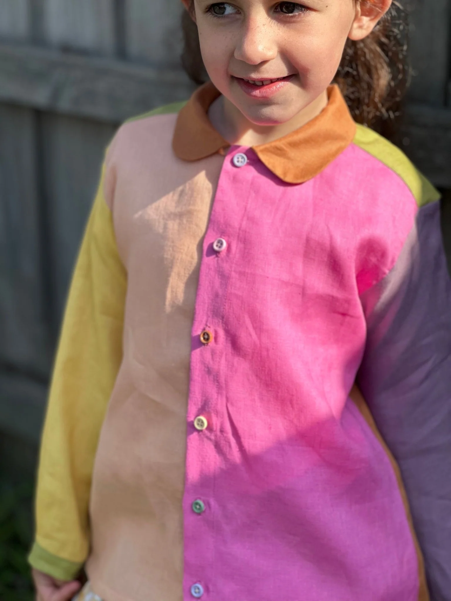 Lou Unisex Kids Shirt (18mo-12yrs) PDF Sewing Pattern - Atelier Mimito - Image 9