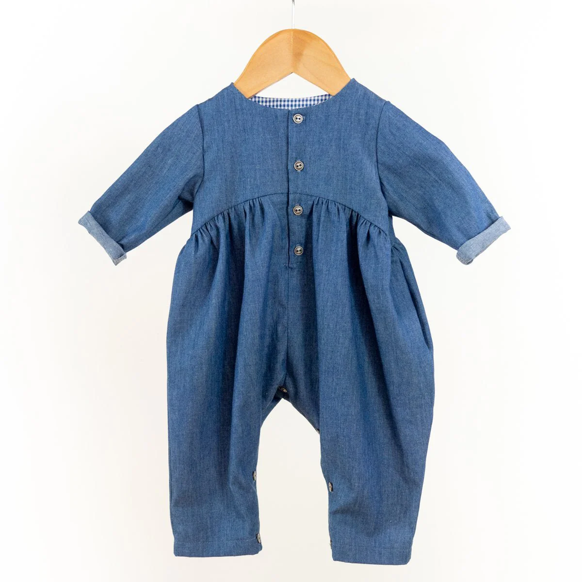 Madrid Jumpsuit/Playsuit Sewing Pattern - Baby 6M/4Y - Ikatee - Image 6