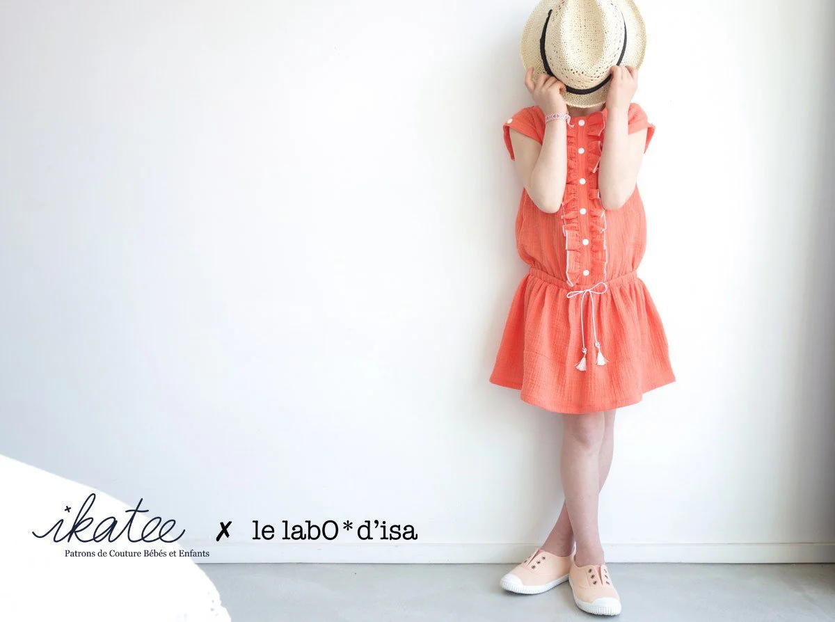 Marieke Jumpsuit, Playsuit & Dress Sewing Pattern - Girl 3/12Y - Ikatee - Image 19
