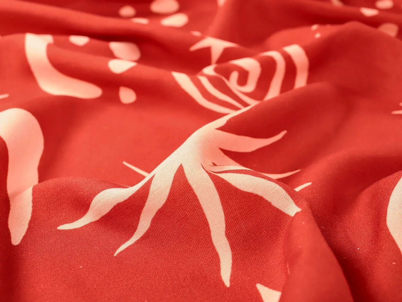 Marisol Viscose & Linen - Rust - Oeko-Tex 100 - Fabric Godmother - Image 6