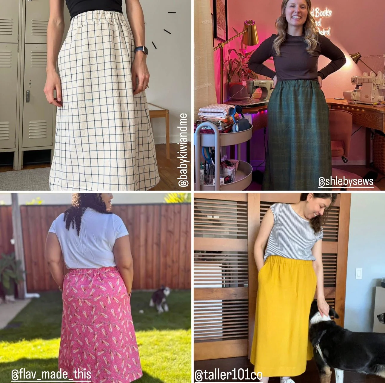 Marlo Womens High Waisted Everyday Skirt PDF Sewing Pattern - Atelier Mimito - Image 3