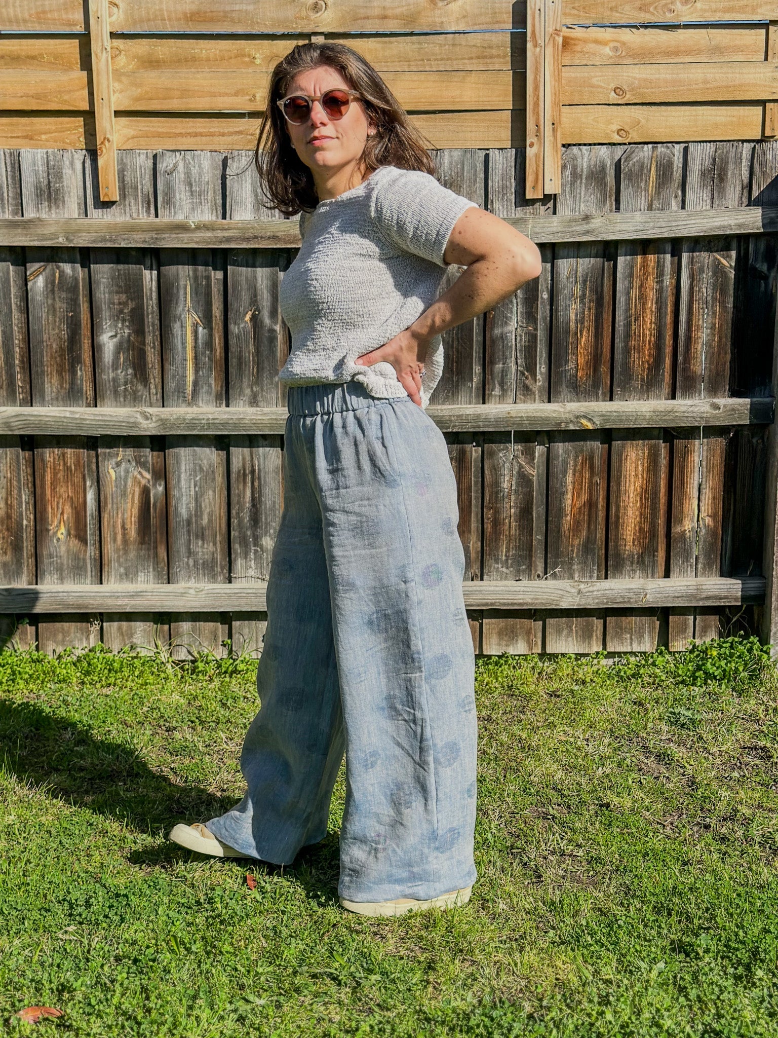 Marlo Womens High Waisted Everyday Trousers PDF Sewing Pattern - Atelier Mimito - Image 11