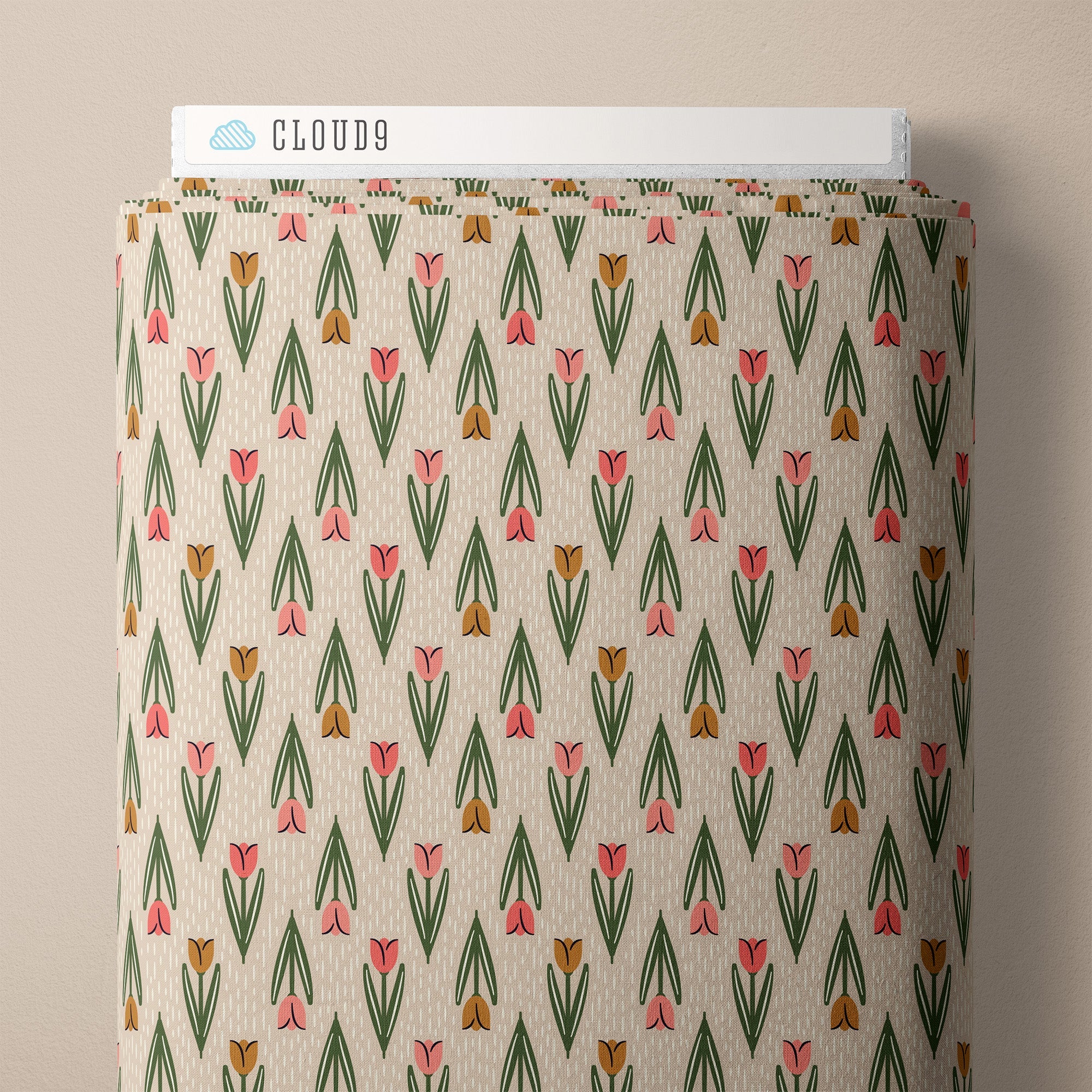 May Flowers - Spring Showers - Ann Gardner - Cloud 9 Fabrics - Poplin