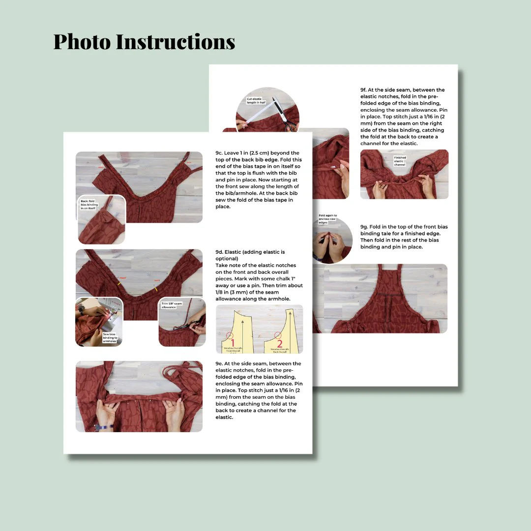 Meadow Overalls PDF Pattern - Lydia Naomi - Image 21