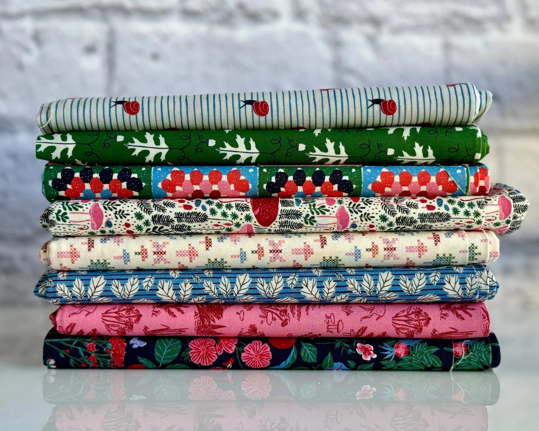 Mid-Century Acorn - Autumn Walk - Emily Taylor - Cloud 9 Fabrics - Poplin - Image 5