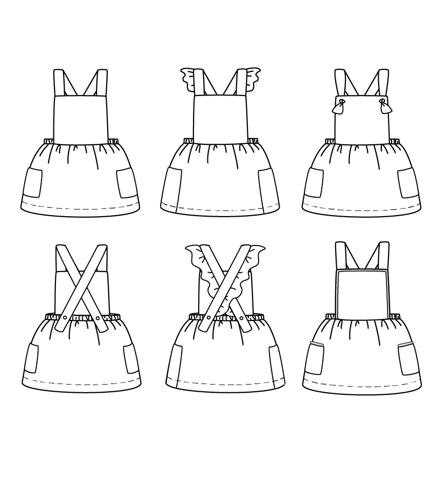 Milano Dress Sewing Pattern - Girl 3/12Y - Ikatee - Image 16