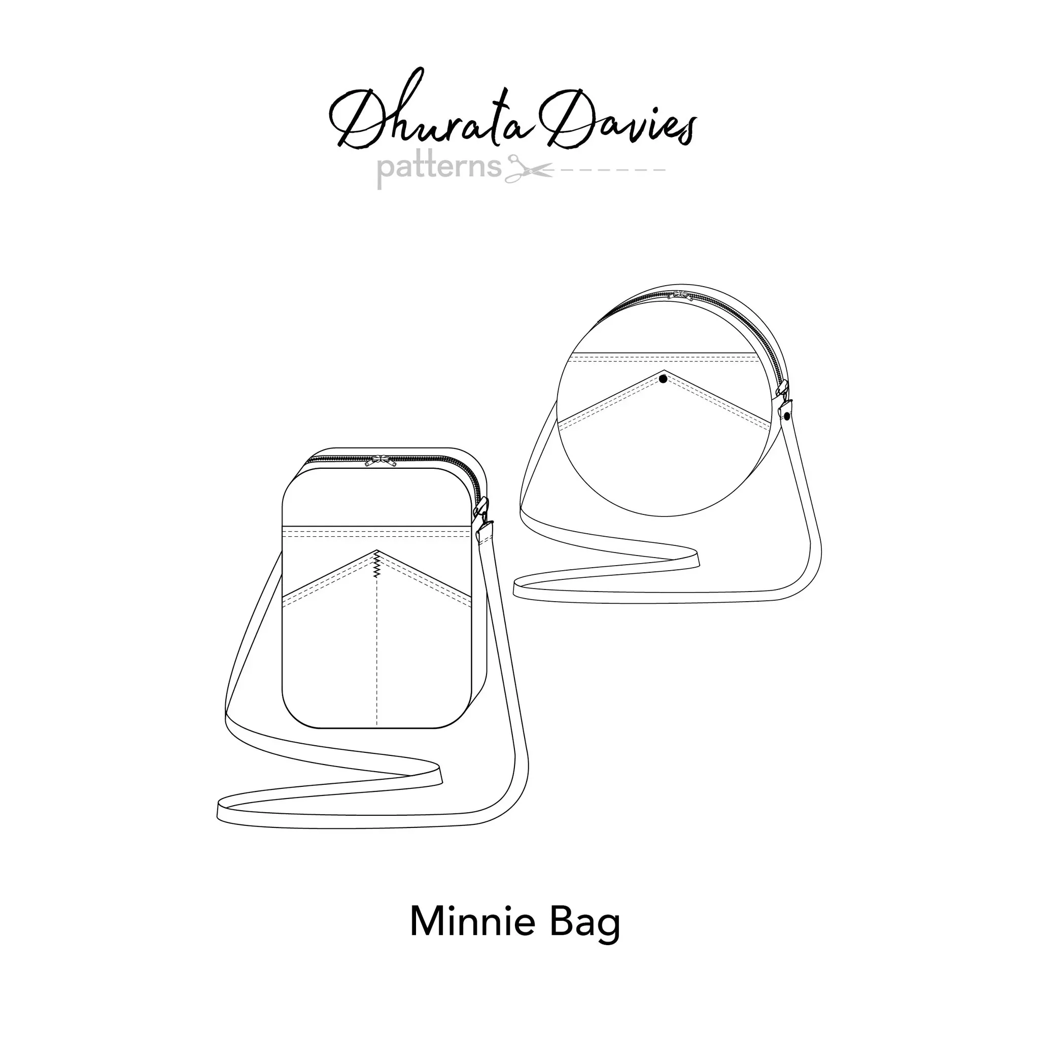 Minnie Bag Sewing Pattern - Dhurata Davies - Image 2