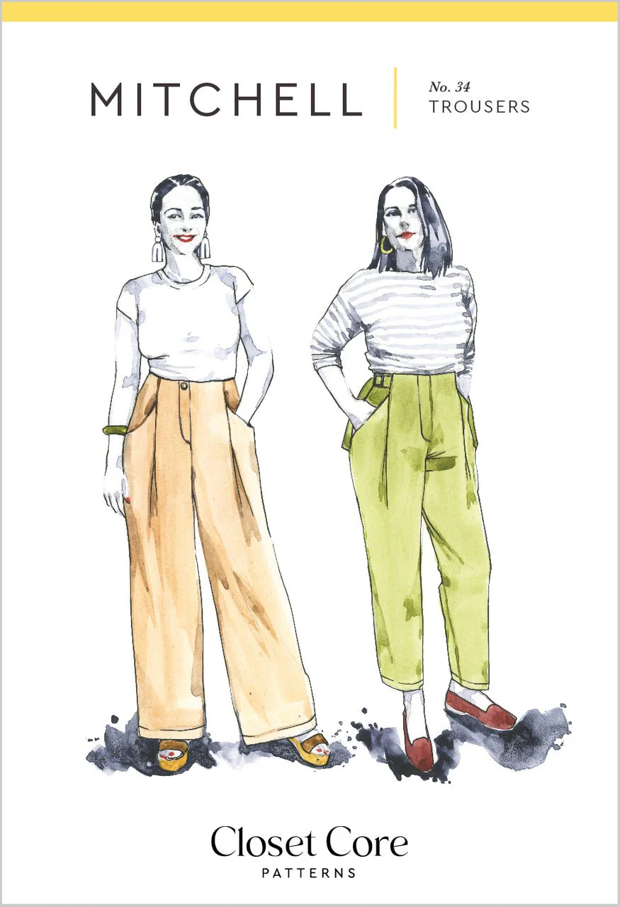 Mitchell Trouser Pattern (0-20) - Closet Core Patterns - Image 3