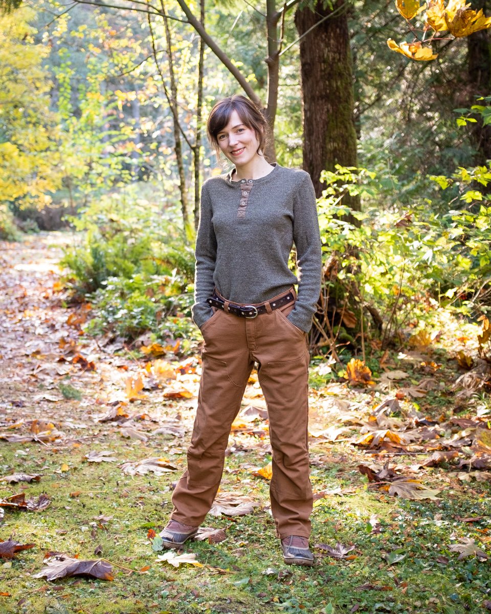 Morden Work Pants Womens PDF Sewing Pattern - Thread Theory