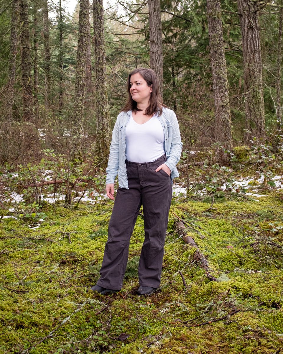 Morden Work Pants Womens PDF Sewing Pattern - Thread Theory - Image 2
