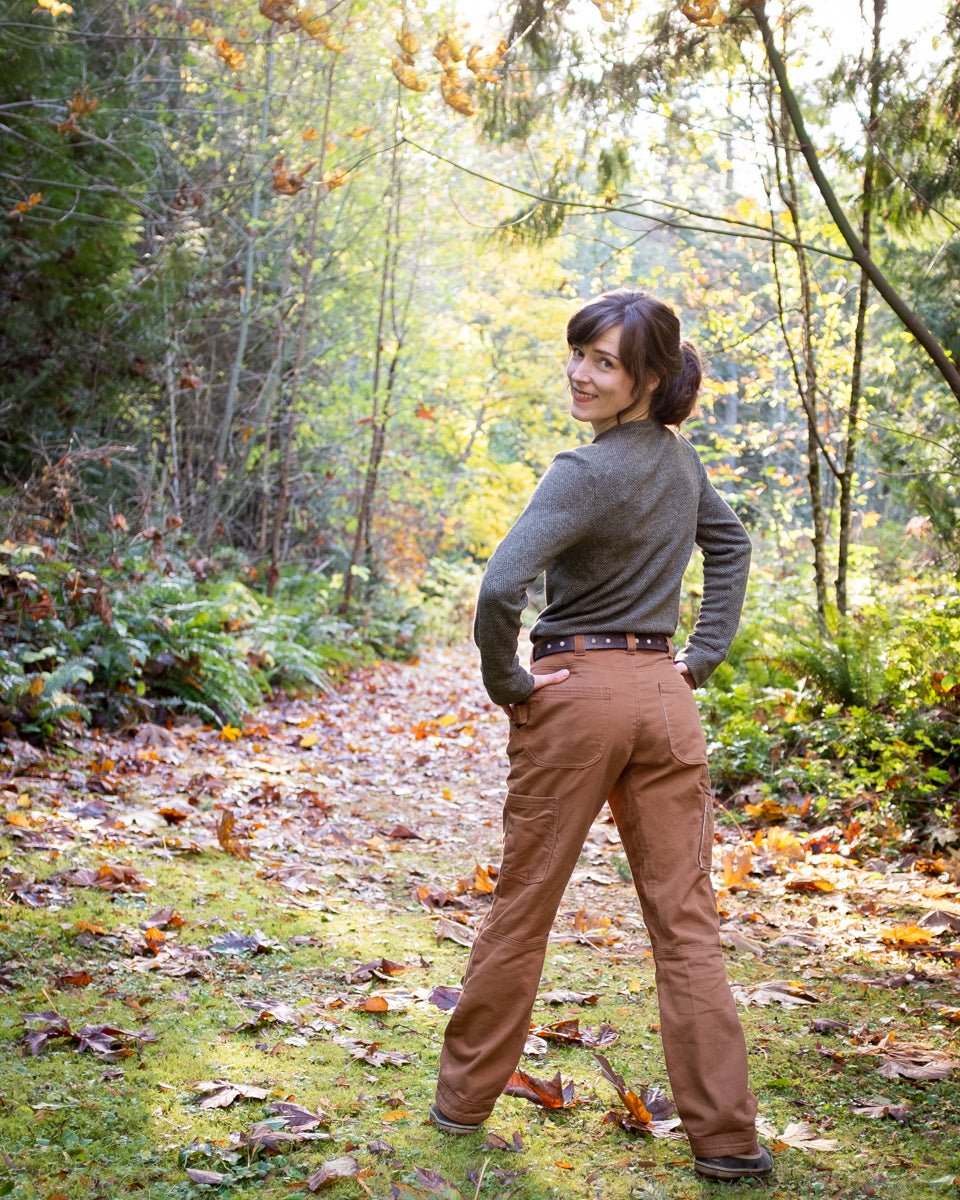 Morden Work Pants Womens PDF Sewing Pattern - Thread Theory - Image 6