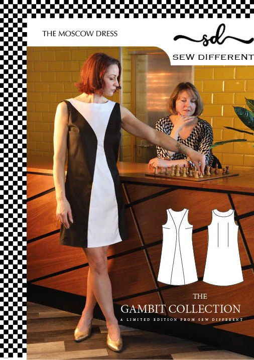 Moscow Dress - Paper Sewing Pattern - Sew Different
