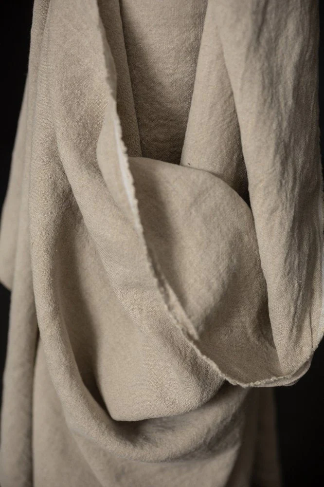 Natural Stonewashed Linen - European Import - Merchant & Mills - Image 3
