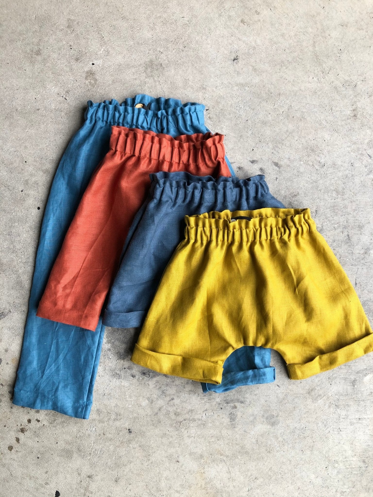 Nino Harem Shorts and Pants (newborn-5yrs) PDF Sewing Pattern - Atelier Mimito - Image 2