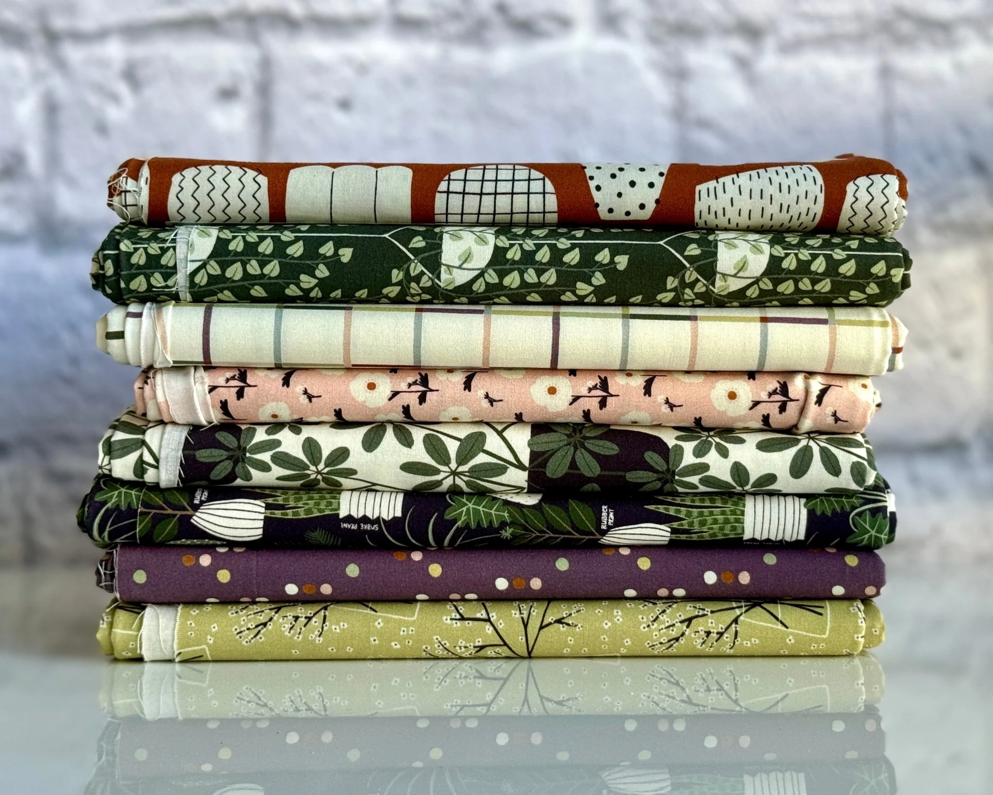 Offshoot - Planted - Betsy Siber - Cloud 9 Fabrics - Poplin - Image 4