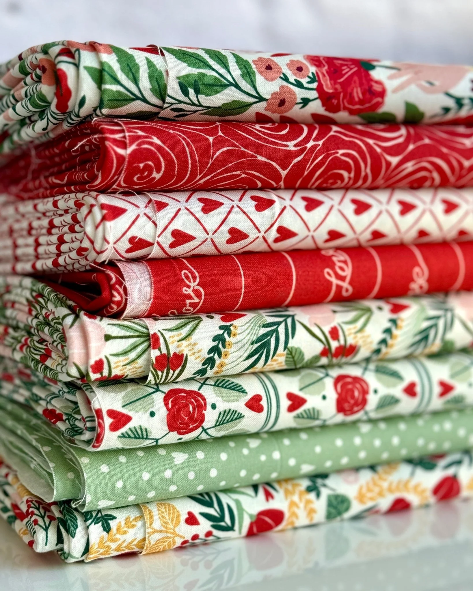 One Word - About Love - Maria Galybina - Cloud 9 Fabrics - Poplin - Image 5