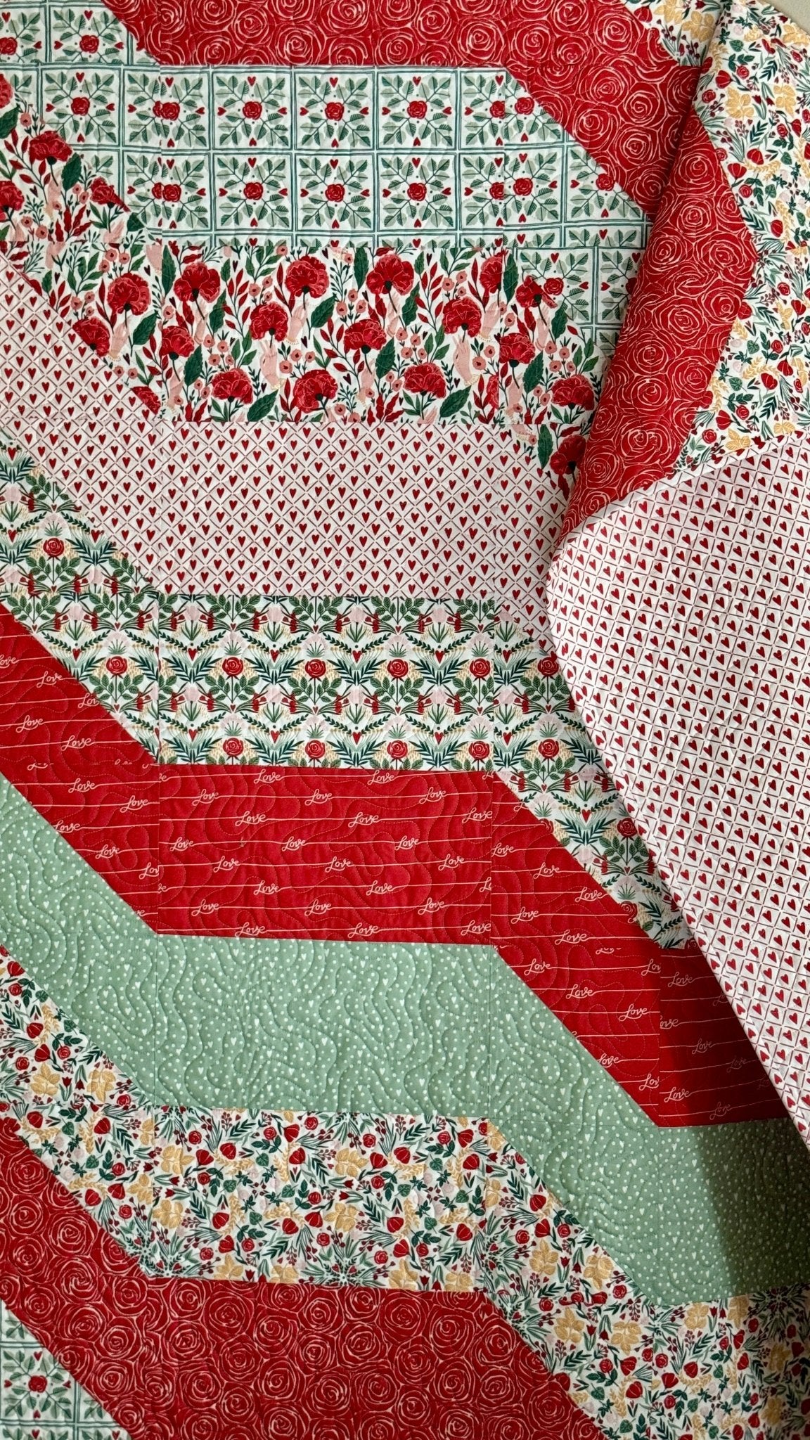 One Word - About Love - Maria Galybina - Cloud 9 Fabrics - Poplin - Image 6