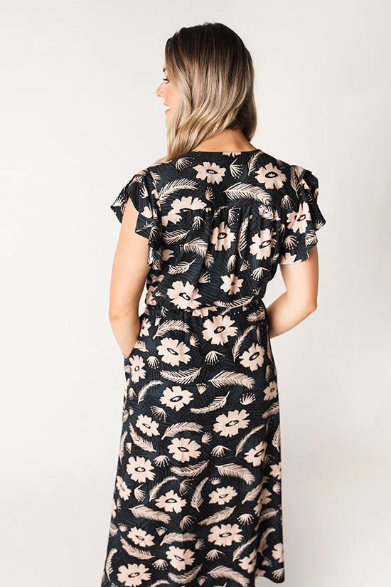 Orchid Midi Dress Pattern - Chalk + Notch - Image 13
