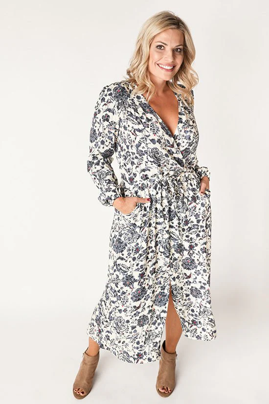 Orchid Midi Dress Pattern - Chalk + Notch - Image 19
