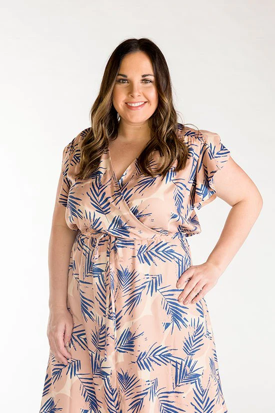 Orchid Midi Dress Pattern - Chalk + Notch - Image 6