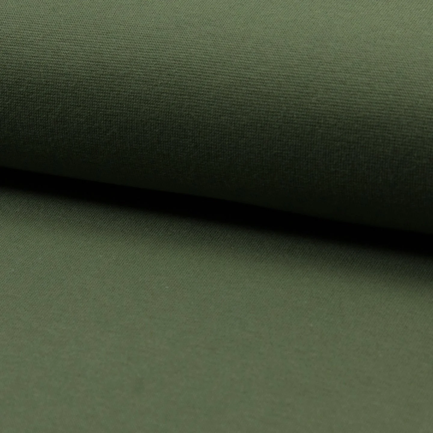 Organic 1x1 Ribbing - European Import - Army