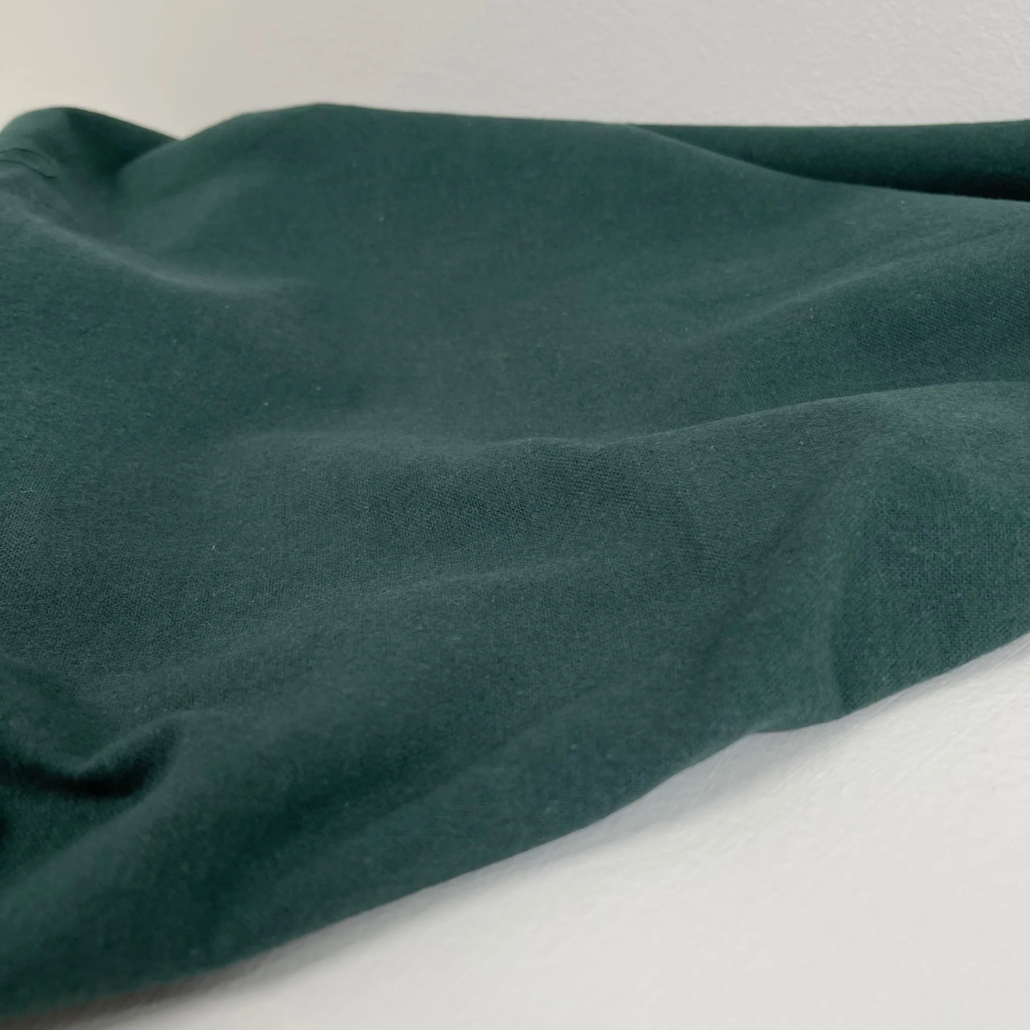 Organic Cotton Flannel 155gsm - Teal