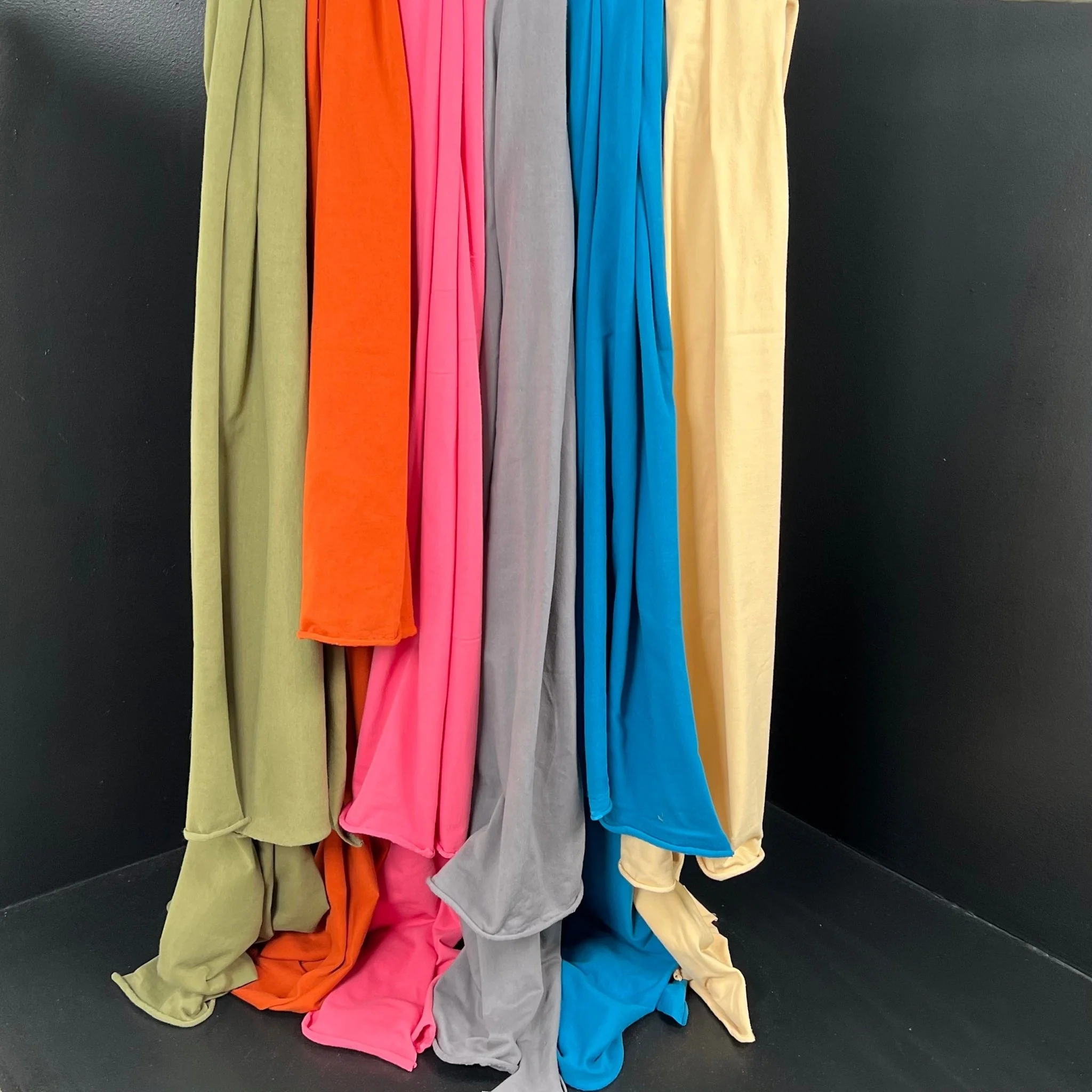Organic Cotton Stretch Jersey 200gsm - Smoked Pearl - Image 3
