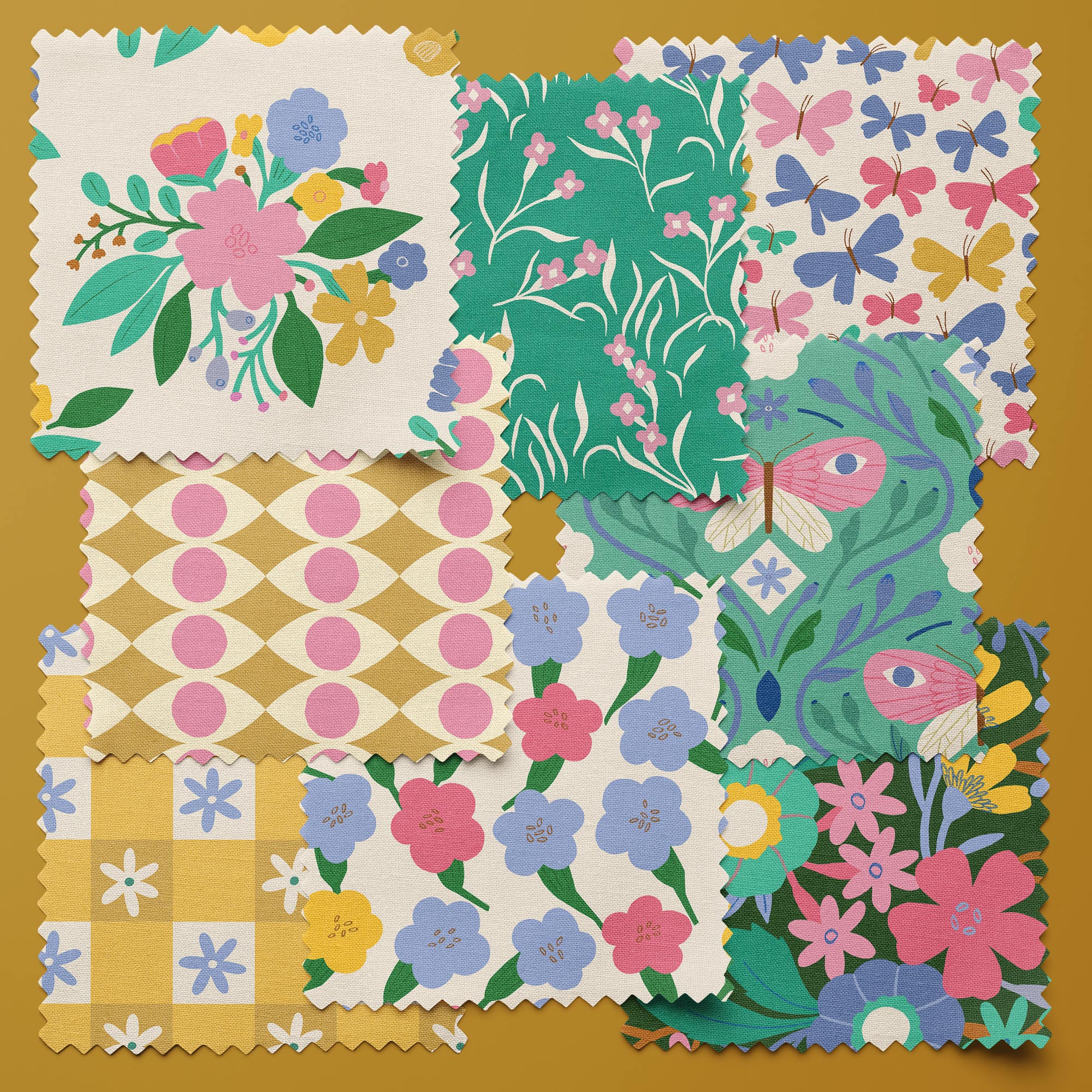 Out & About - Life Of Plants - Di Ujdi - Cloud 9 Fabrics - Poplin - Image 4