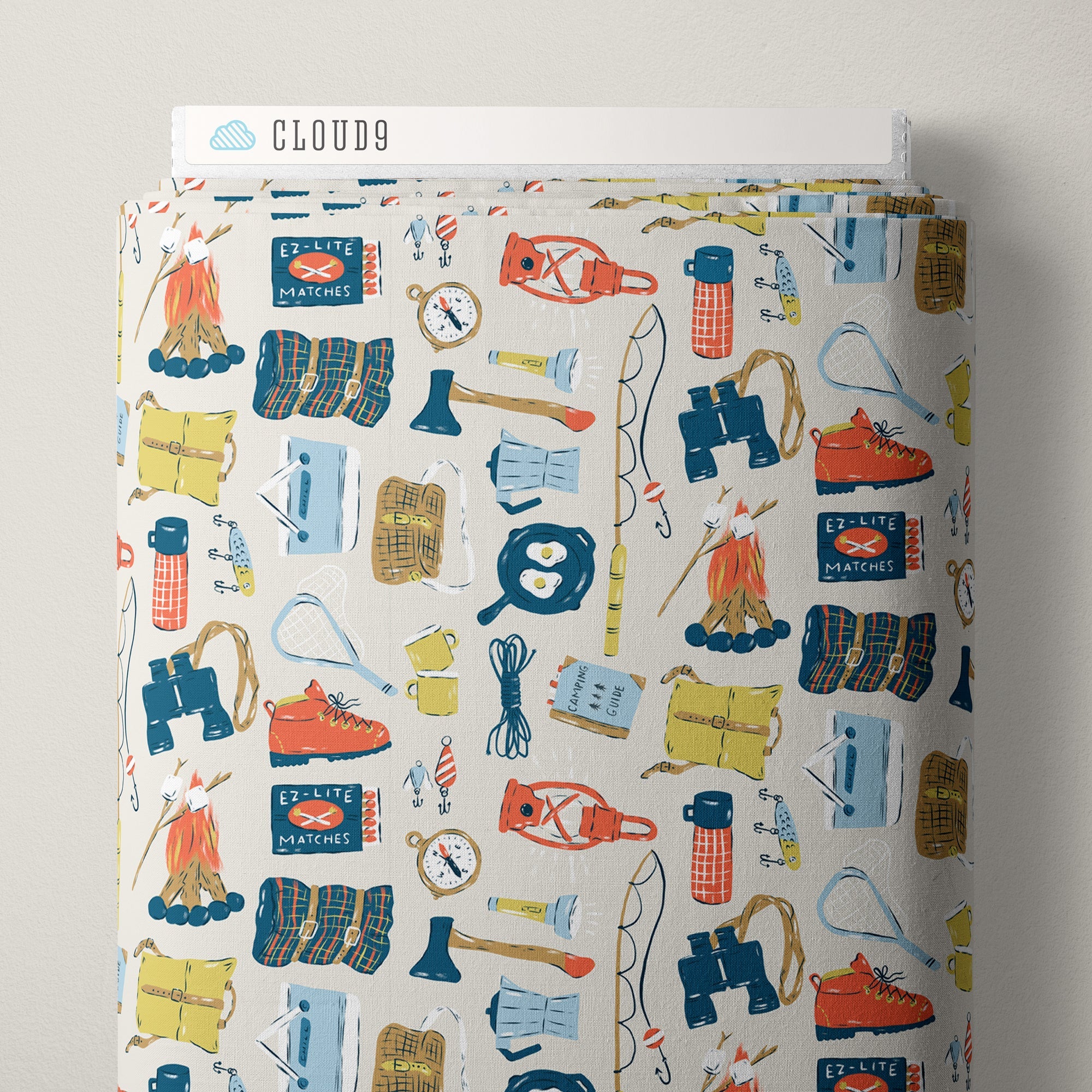 Outdoor Essentials - Camp Canine - Krissy Mast - Cloud 9 Fabrics - Poplin