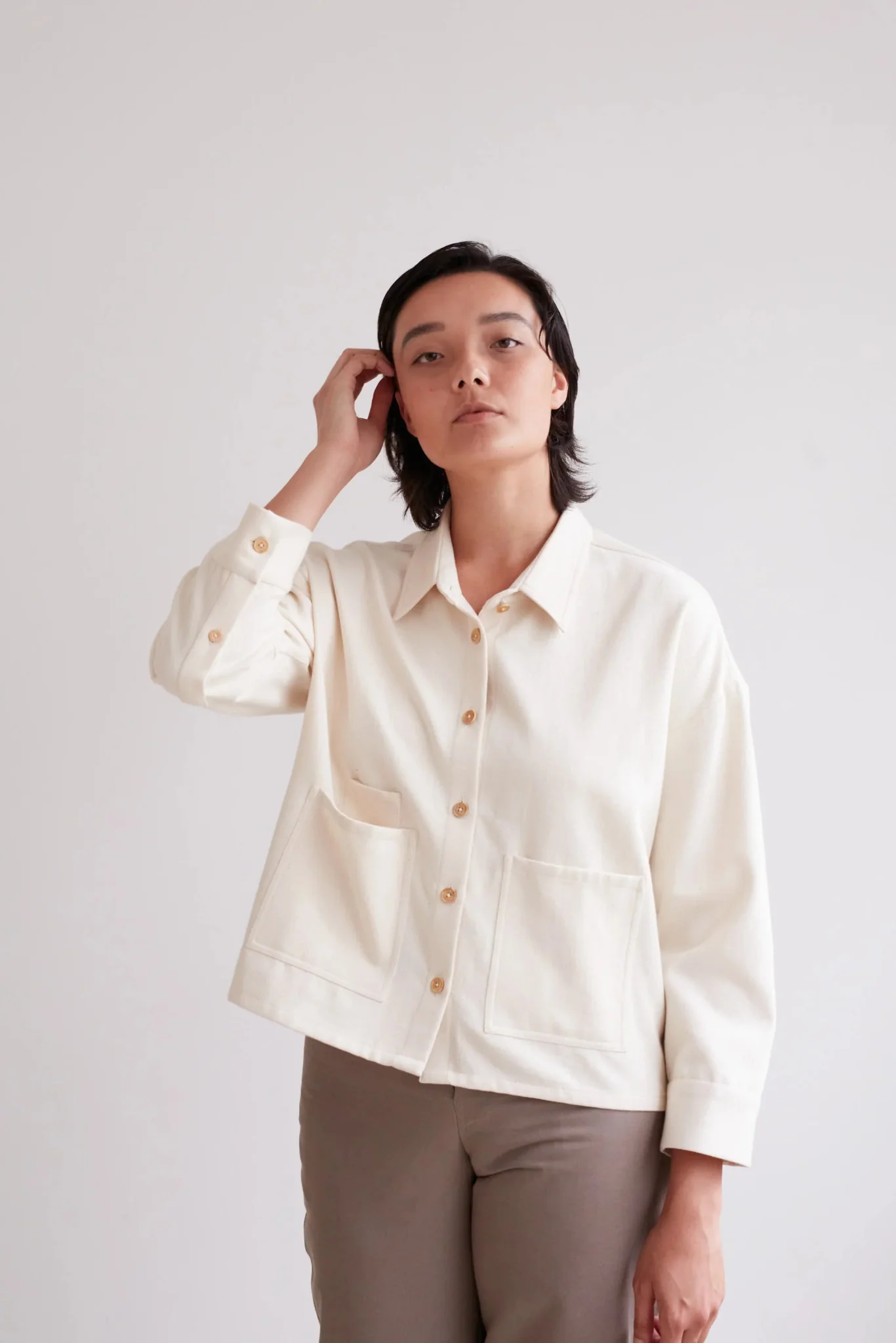 Over Shirt PDF Pattern - Modern Sewing Co. - Image 10