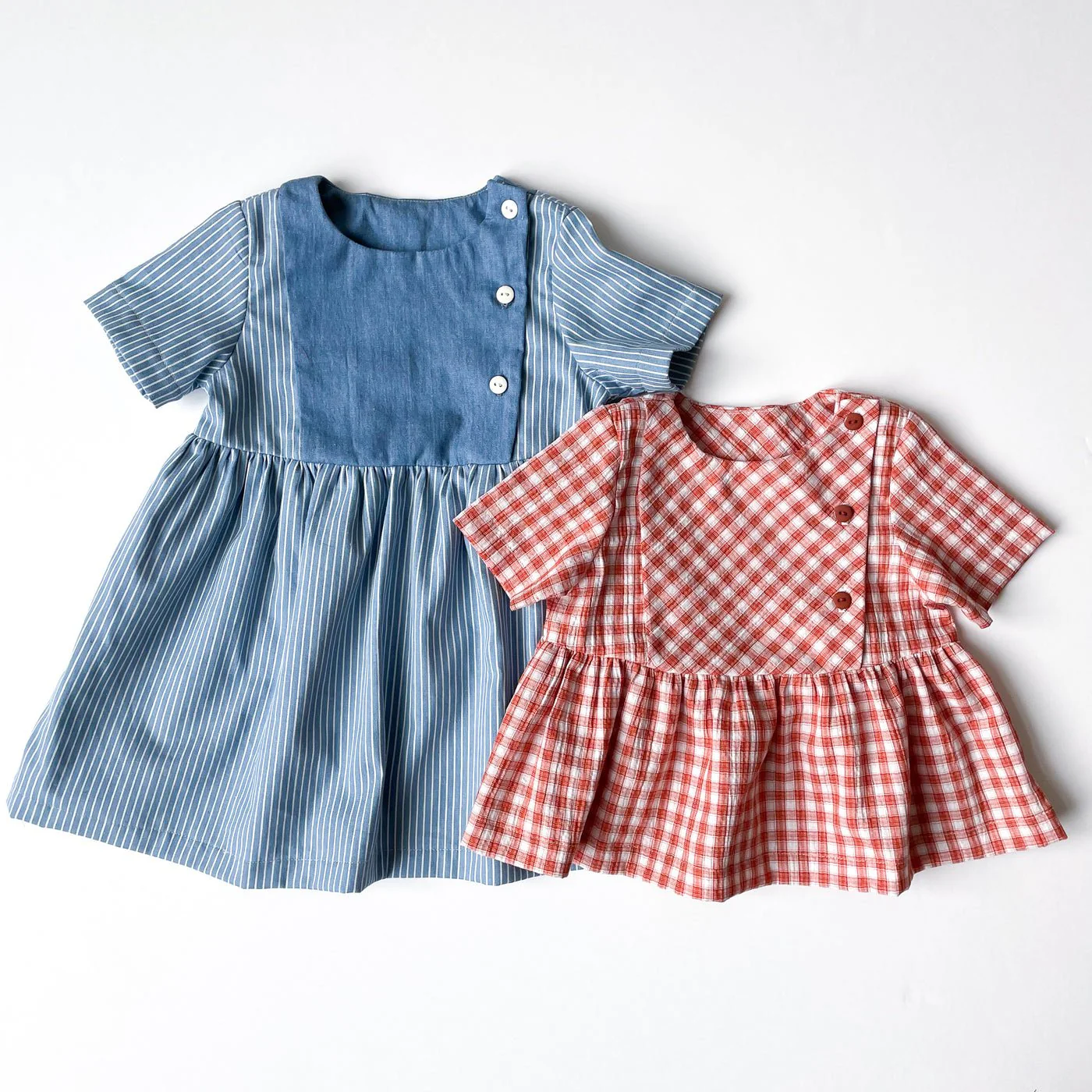 Palerme Blouse or Dress Sewing Pattern - Baby 6M/4Y - Ikatee - Image 12